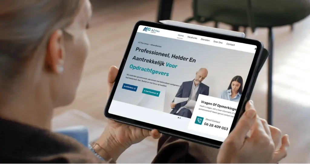 azflexgroep ipad